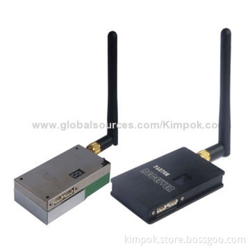 CCTV Transmitter and receiver with 5.8GHz, 1,200mW, 2,500 meters transmitting distance